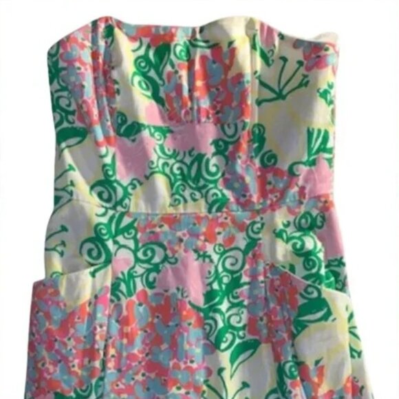 Lilly Pulitzer Sundress. Floral. Sassy Women’s Dress Size 6 - Picture 6 of 6